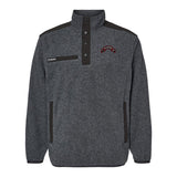 1st Batt Ranger Scroll Embroidered Melange Fleece Pullover - Small - Fleece