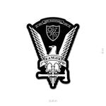 1ST BATT Tomahawk Eagle Sticker - 4" - Sticker