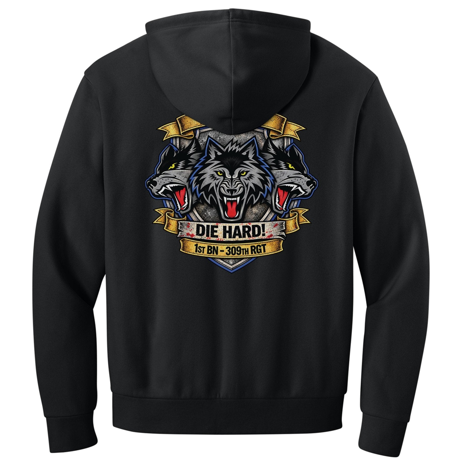 1st BN 309th RGT Hoodie - Small - Private Hoodie
