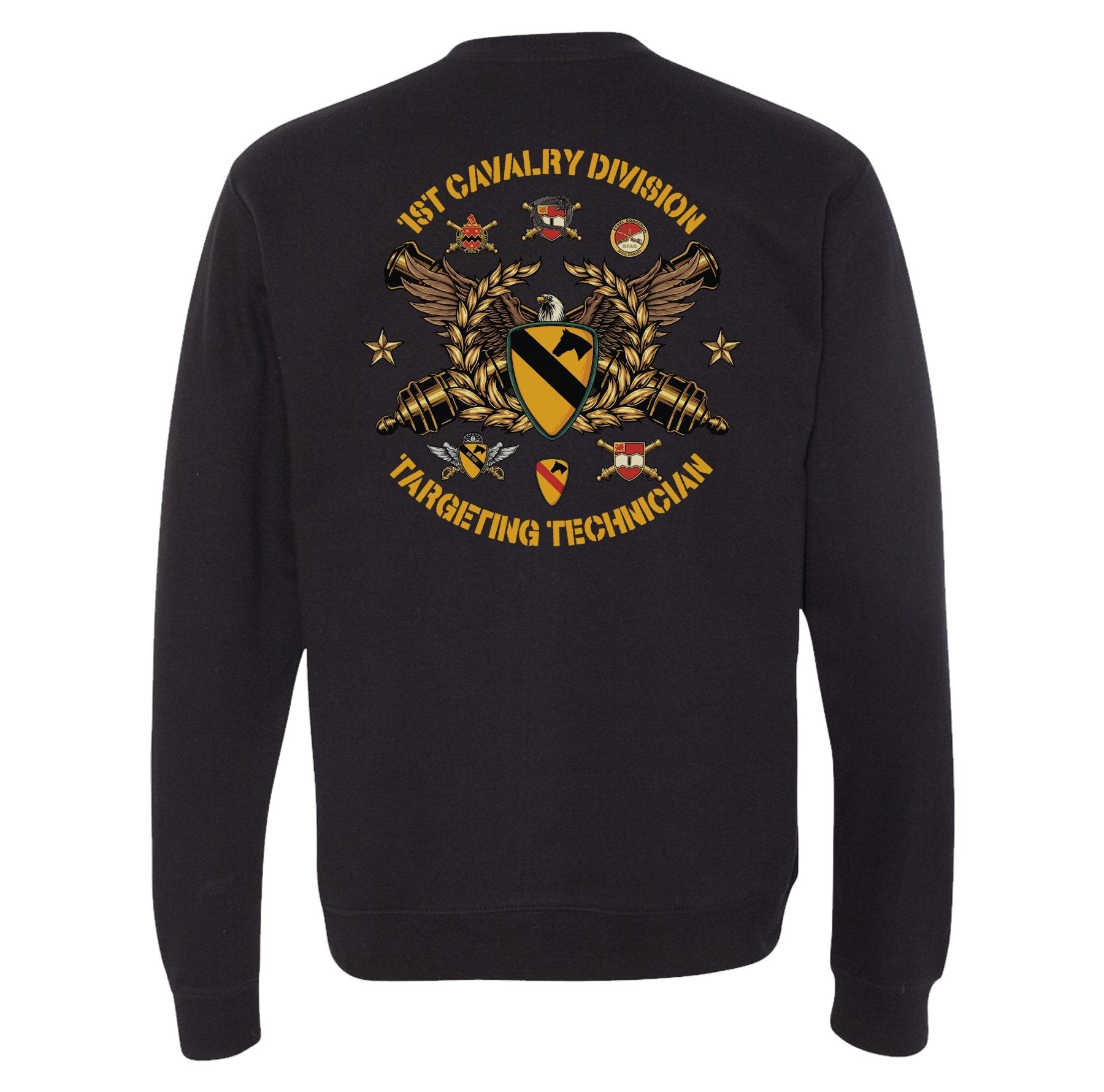 1st Cav Targeting Technician Sweatshirt - Small - Private Sweatshirt