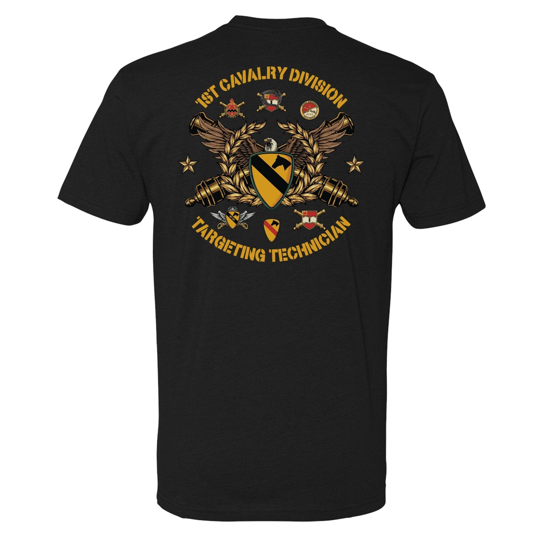 1st Cav Targeting Technician Tee - Small - Private Shirt