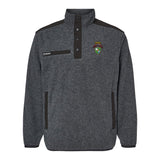 1st Batt Ranger Tab Scroll DUI Embroidered Melange Fleece Pullover