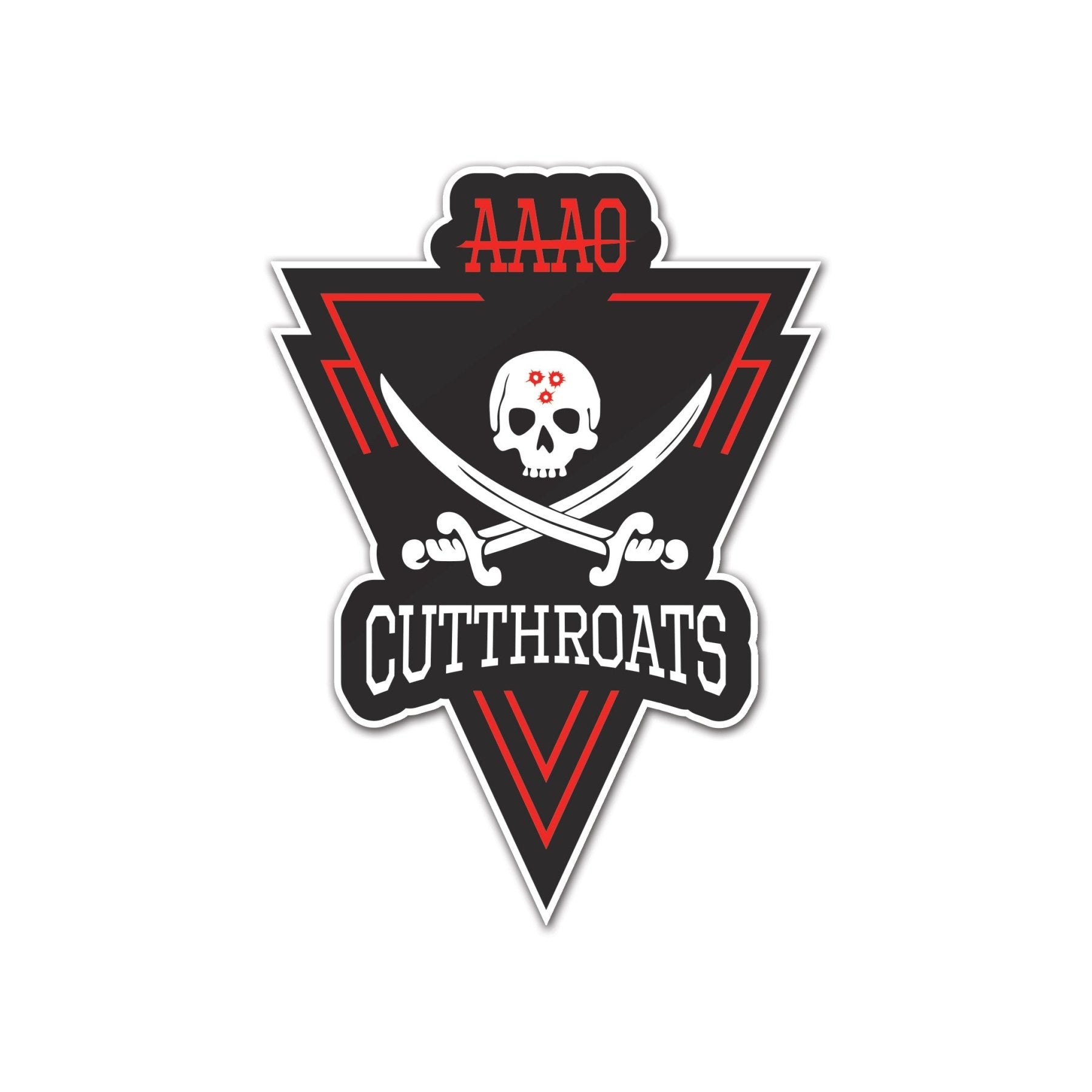 2 - 39 Cutthroats Sticker - 3.75" - Private Sticker