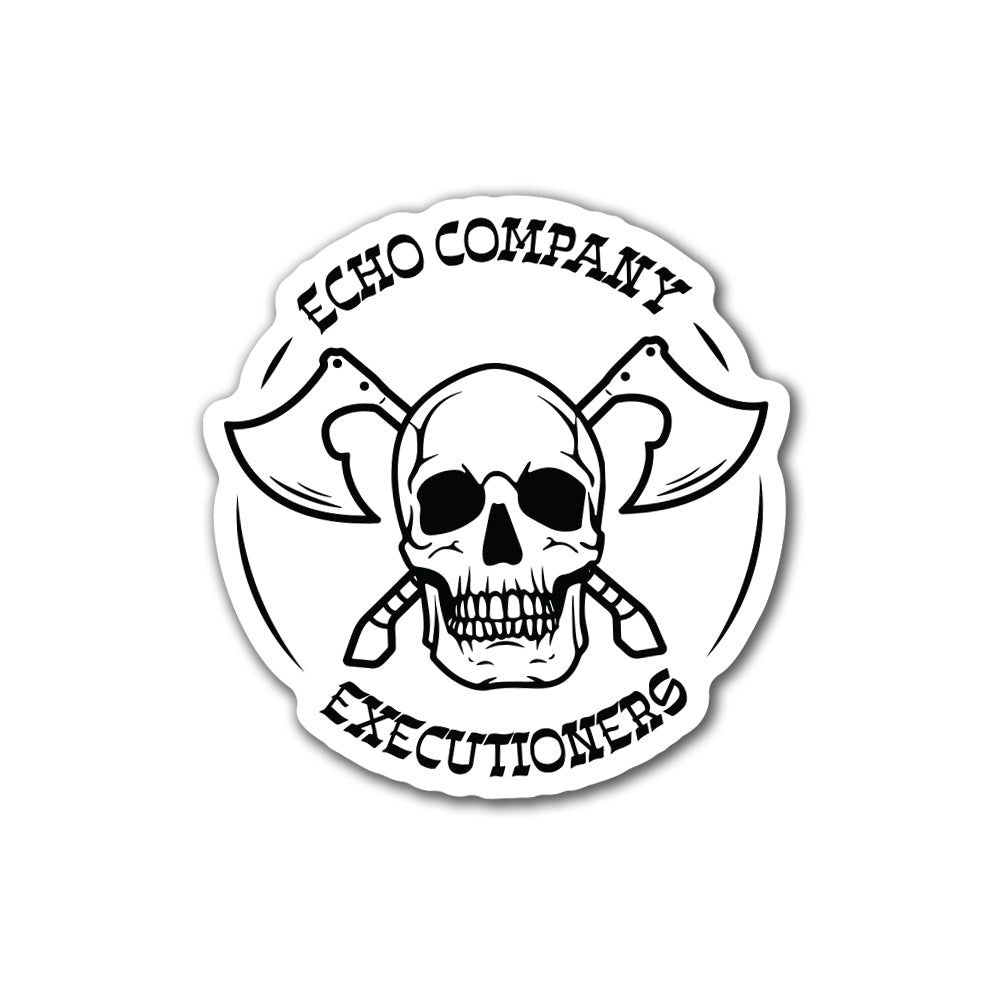 2 - 39 Executioners Sticker - 3.5" - Private Sticker