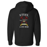 2 - 395th Steel "Vigilans Et Celer" Hoodie - Small - Private Hoodie