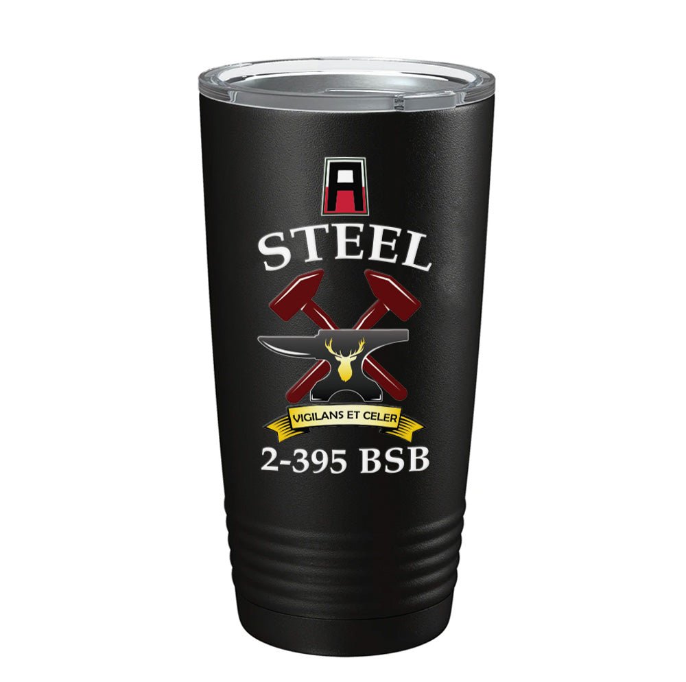 2 - 395th Steel "Vigilans Et Celer" Tumbler - 20 oz - Private Tumbler