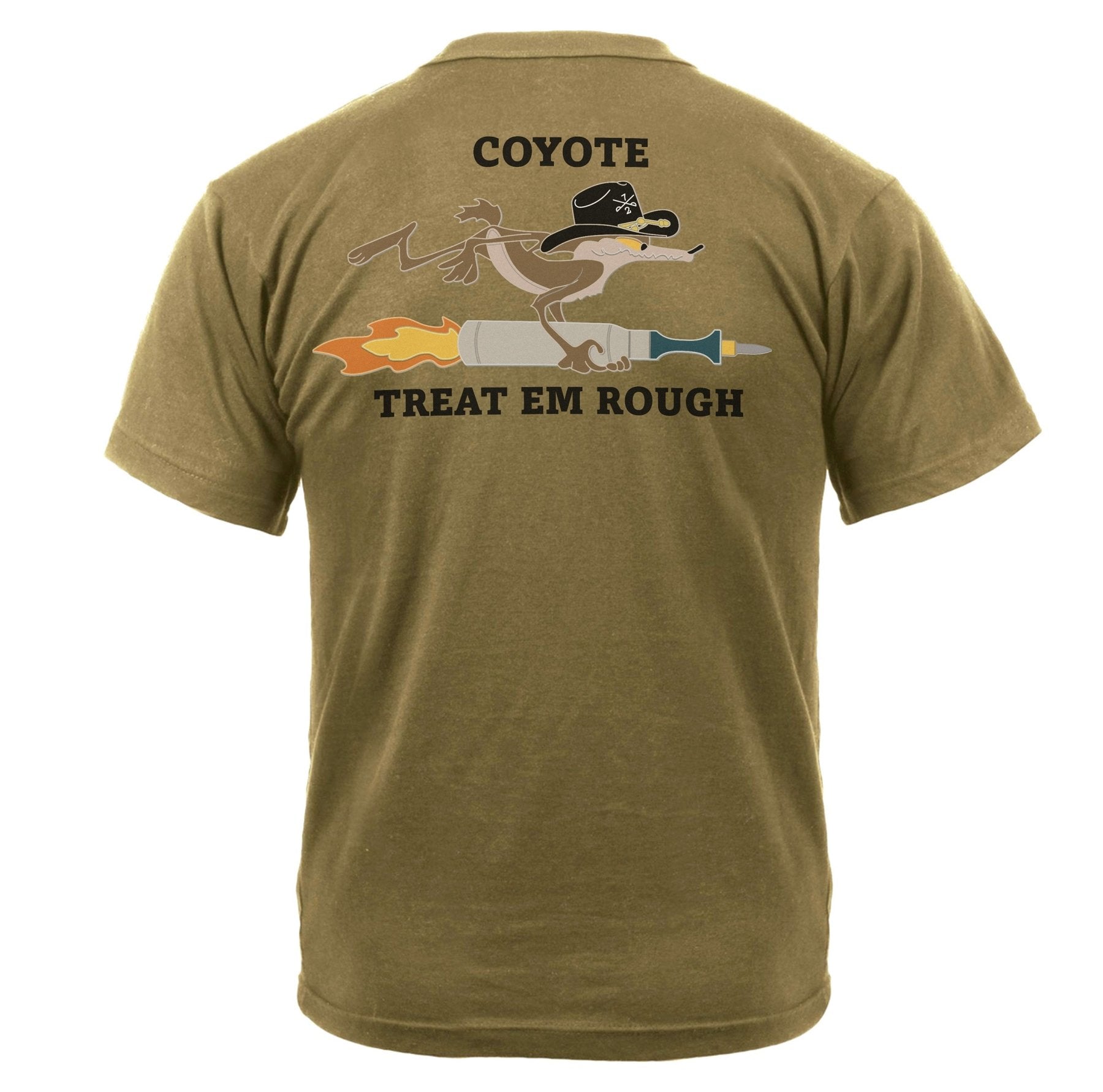 2 - 7 CAV Coyote Company Tee - Small - Private Shirt