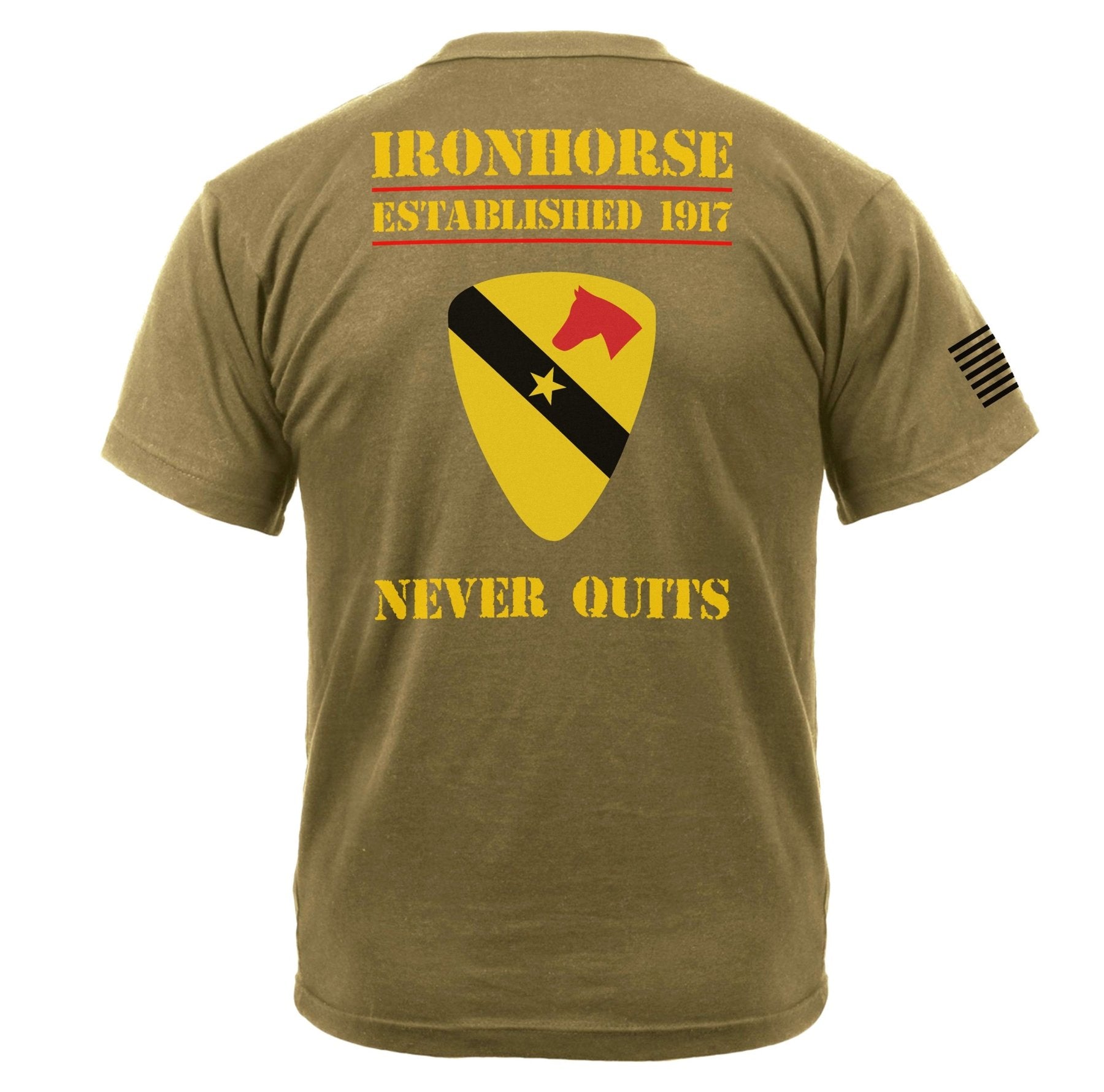 2 - 8 CAV Never Quits Shirt - Small - Private Shirt