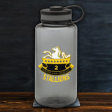 2 - 8 Cav Stallions Insignia Water Bottle - Private Water Bottle