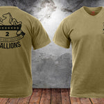 2 - 8 CAV Stallions Subdued Shirt - Small - Private Shirt