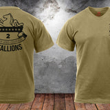 2 - 8 CAV Stallions Subdued Shirt - Small - Private Shirt