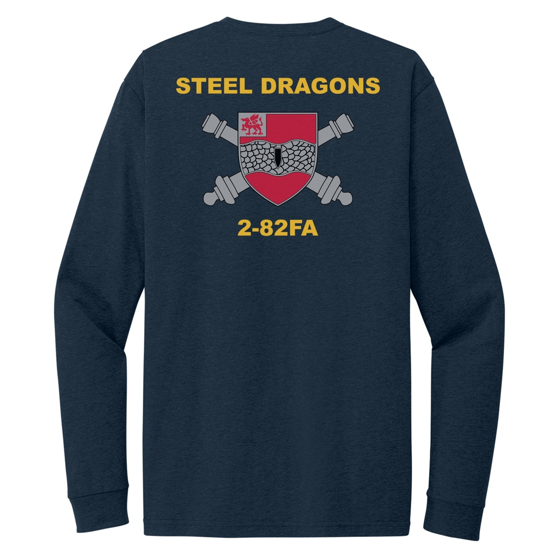 2-82FA PT Steel Dragons Long Sleeve - Small - Private Shirt