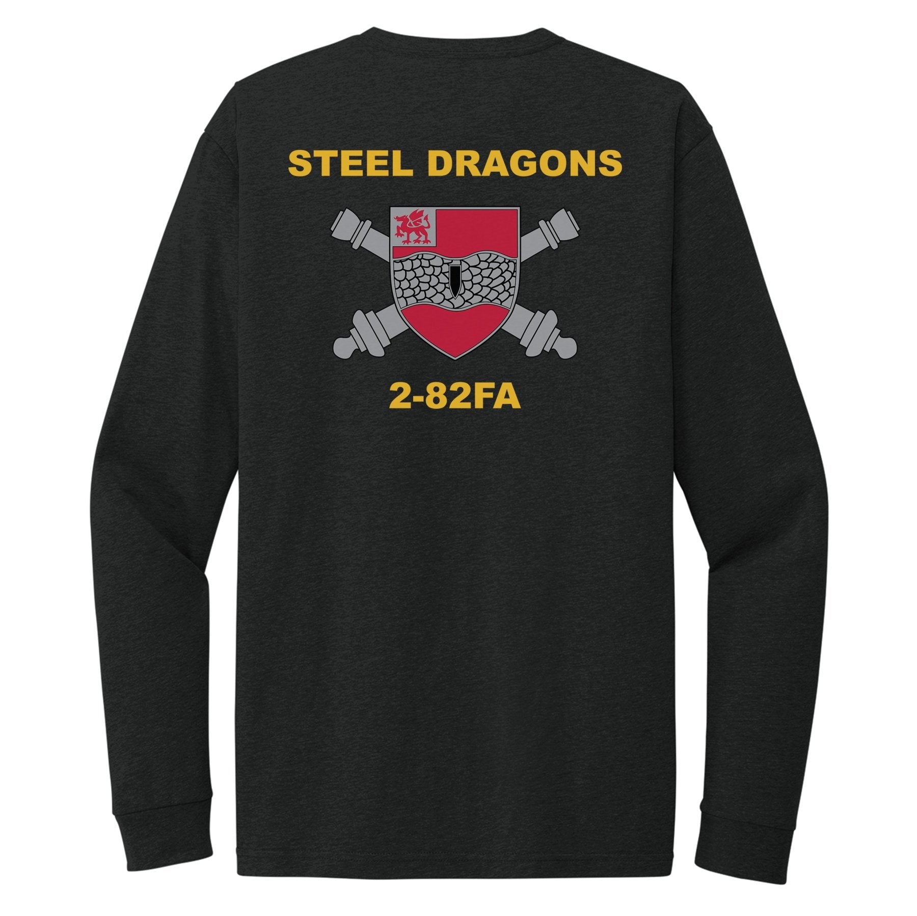 2-82FA PT Steel Dragons Long Sleeve - Small - Private Shirt