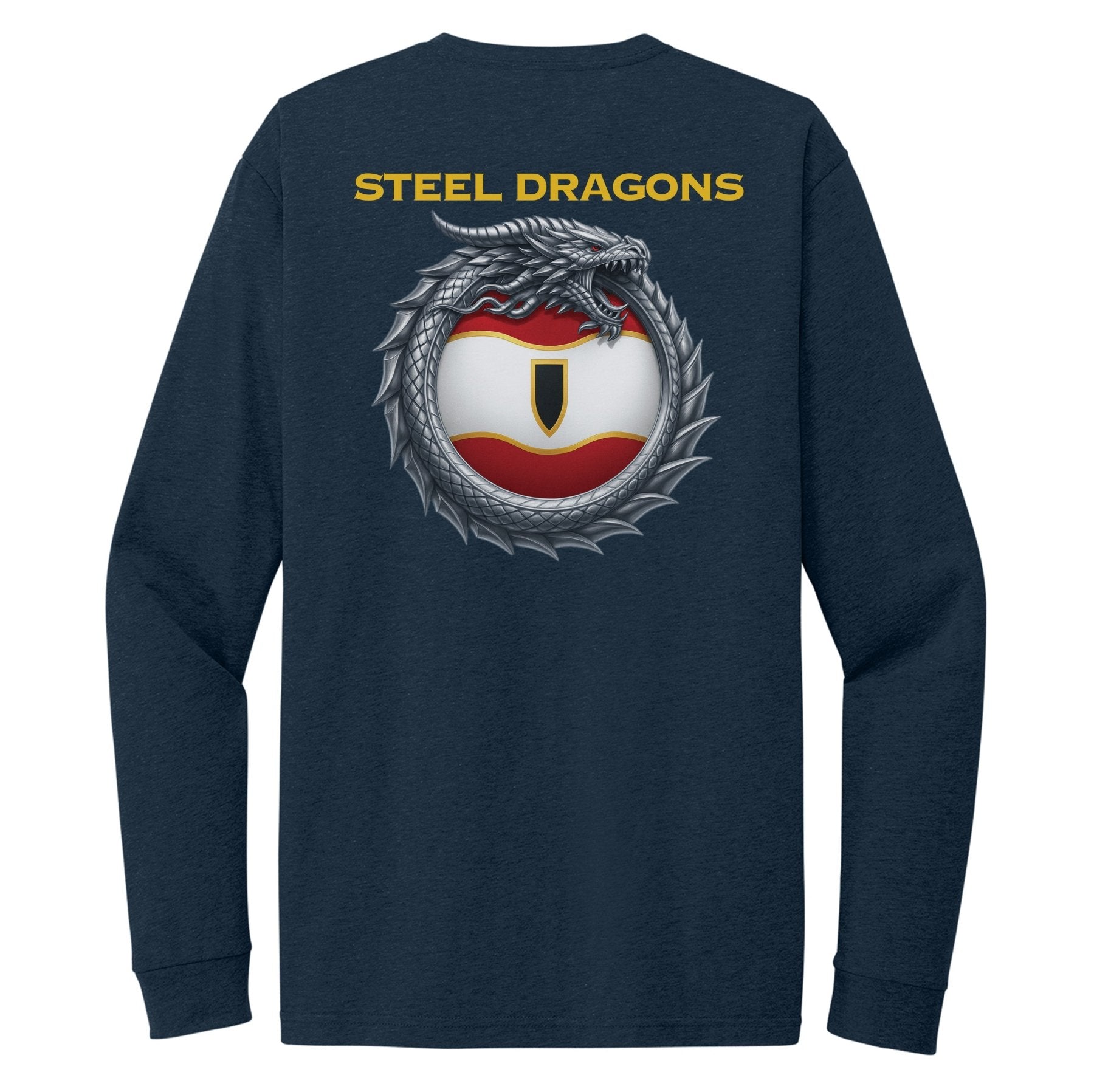 2-82FA PT Steel Dragons Long Sleeve - Small - Private Shirt