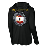 2-82FA PT Steel Dragons Performance Hooded Long Sleeve - Small - Private Long Sleeve Shirt