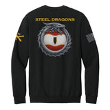 2-82FA PT - Steel Dragons Sweatshirt - Small - Private Sweatshirt