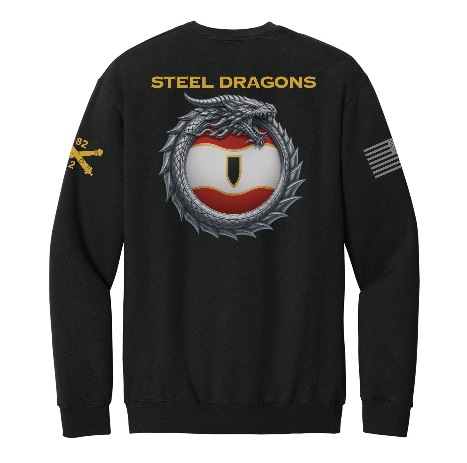 2-82FA PT - Steel Dragons Sweatshirt - Small - Private Sweatshirt