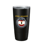 2-82FA PT Steel Dragons UV Tumbler - 20oz - Private Tumbler