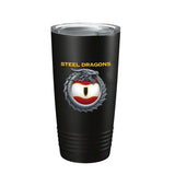 2-82FA PT Steel Dragons UV Tumbler - 20oz - Private Tumbler