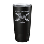 2 - 82FA Steel Dragons Laser Tumbler - 20oz - Private Tumbler