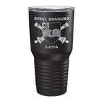 2 - 82FA Steel Dragons Laser Tumbler - 30oz - Private Tumbler