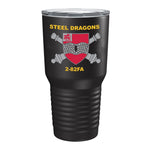 2 - 82FA Steel Dragons UV Tumbler - 30oz - Private Tumbler