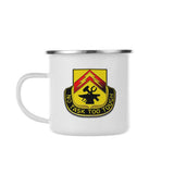 215th BSB No Task Too Tough Camp Enamel Mugs - 11oz Camp Mug - Private Mug