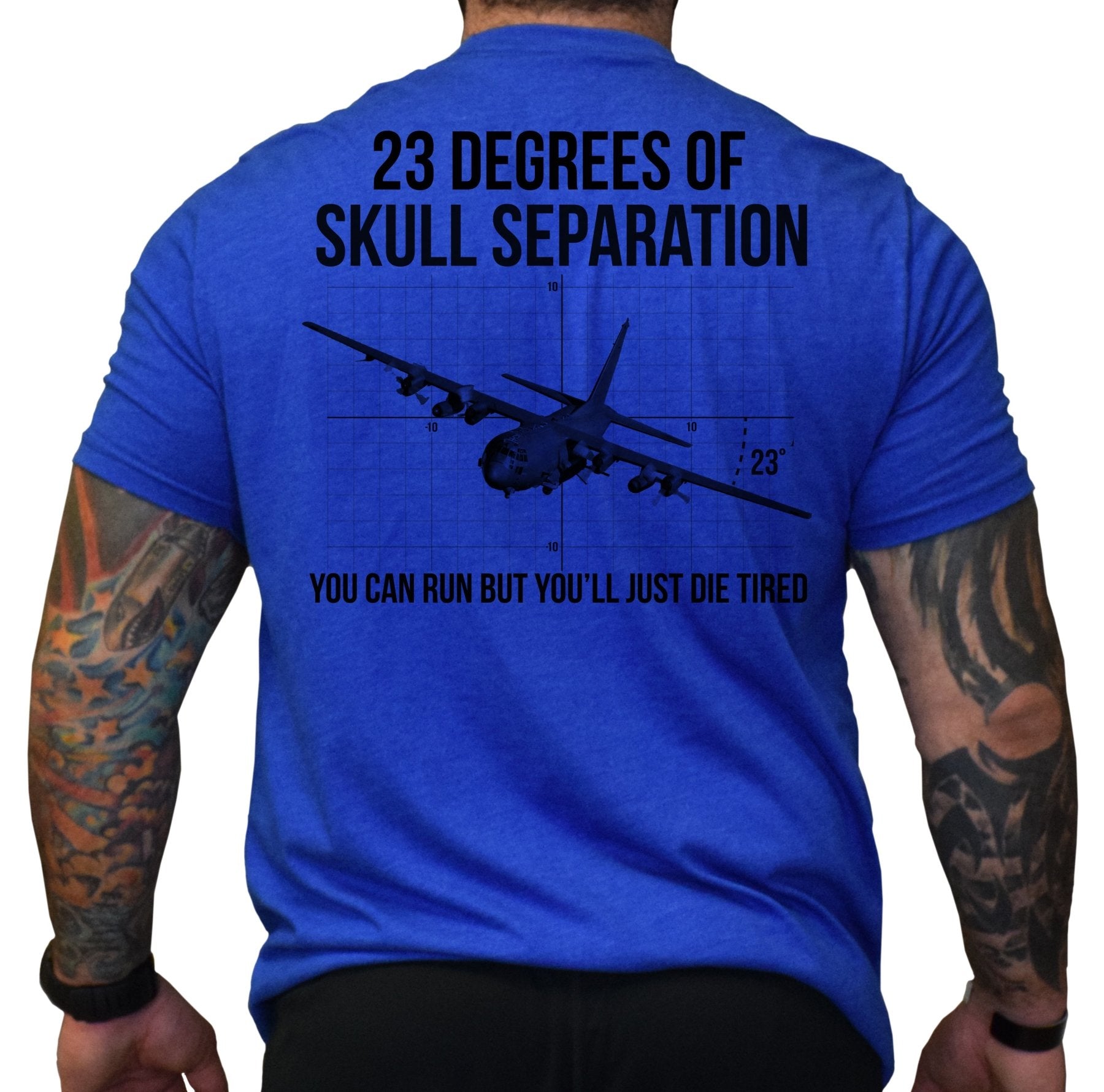 23 Degrees of Skull Separation - Small - Shirt