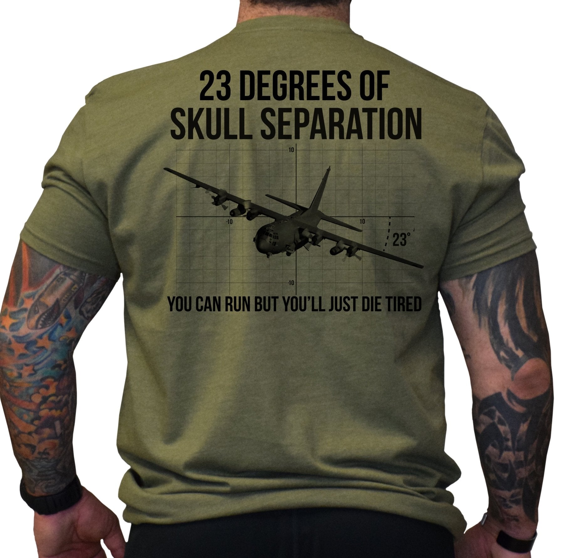 23 Degrees of Skull Separation - Small - Shirt