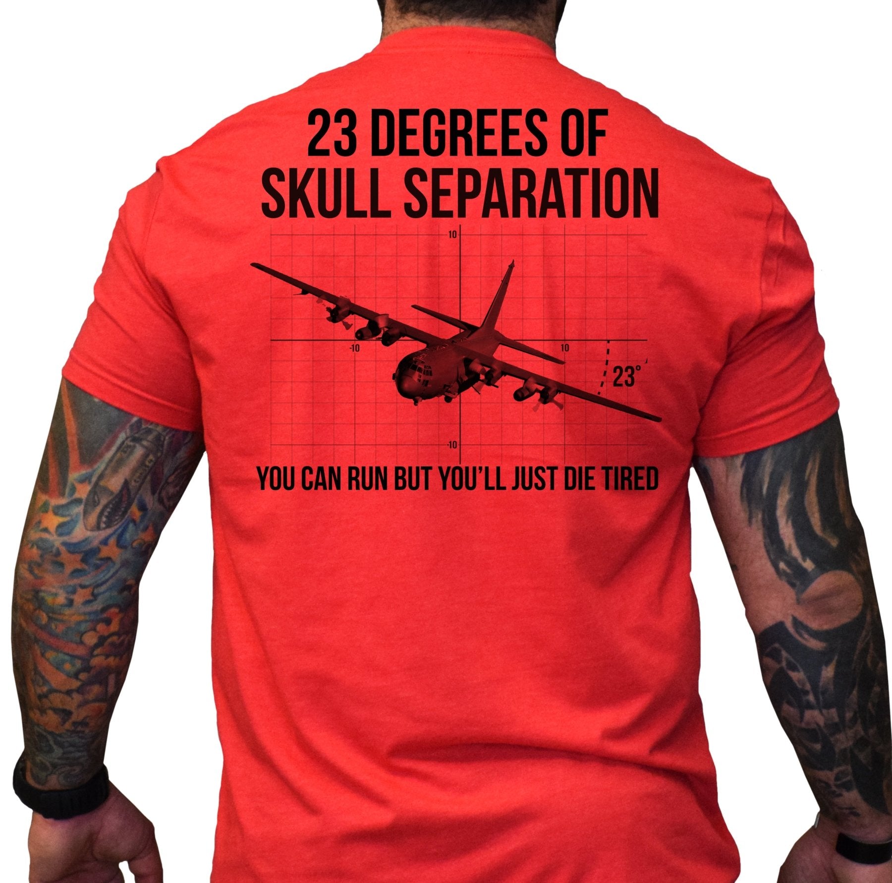 23 Degrees of Skull Separation - Small - Shirt