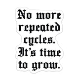 Time To Grow Sticker