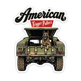 Good Boy Humvee Sticker