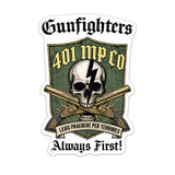 401 MP Gunfighters Sticker