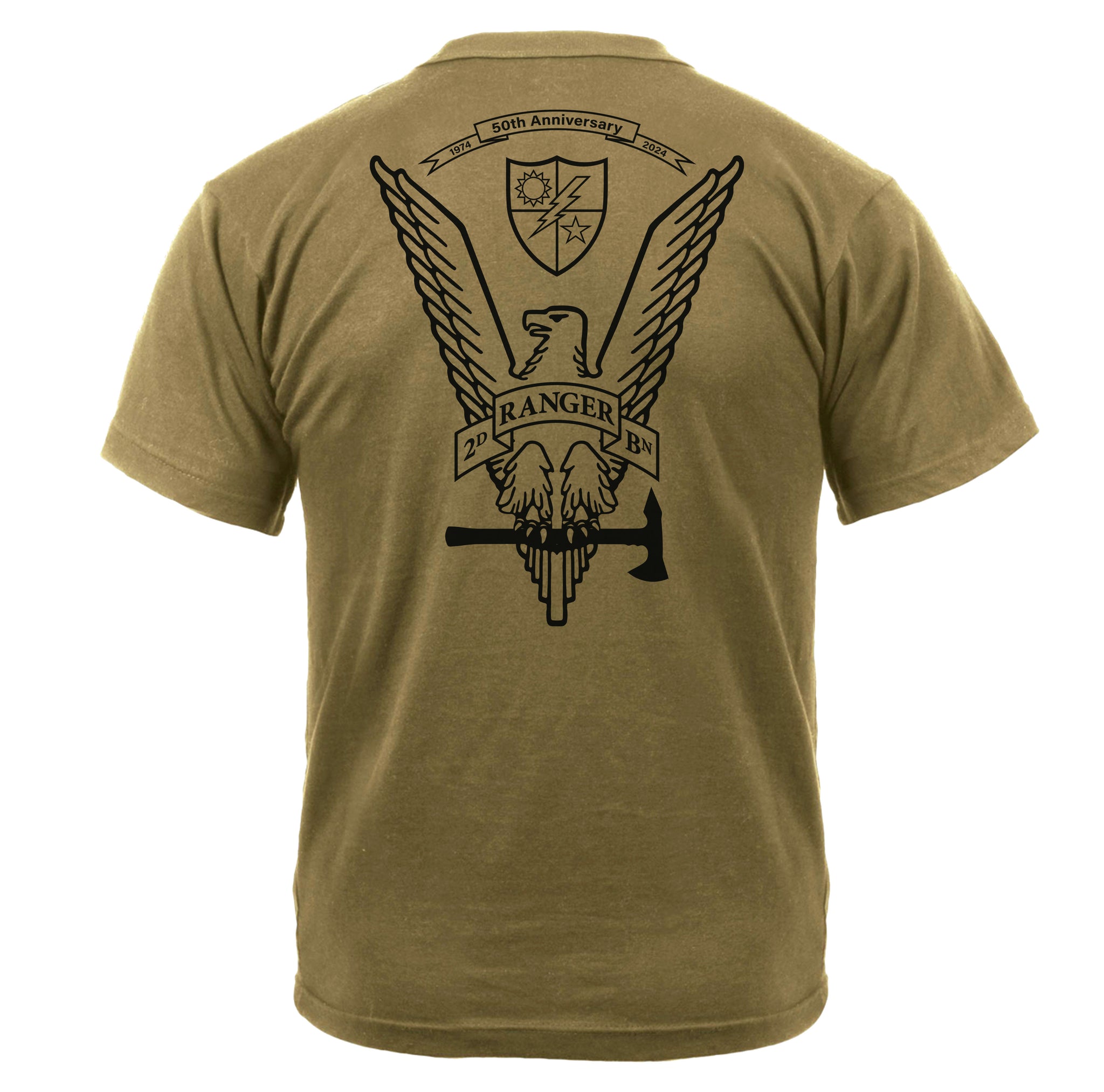 2D Batt 50th Anniversary Tomahawk Eagle Shirt