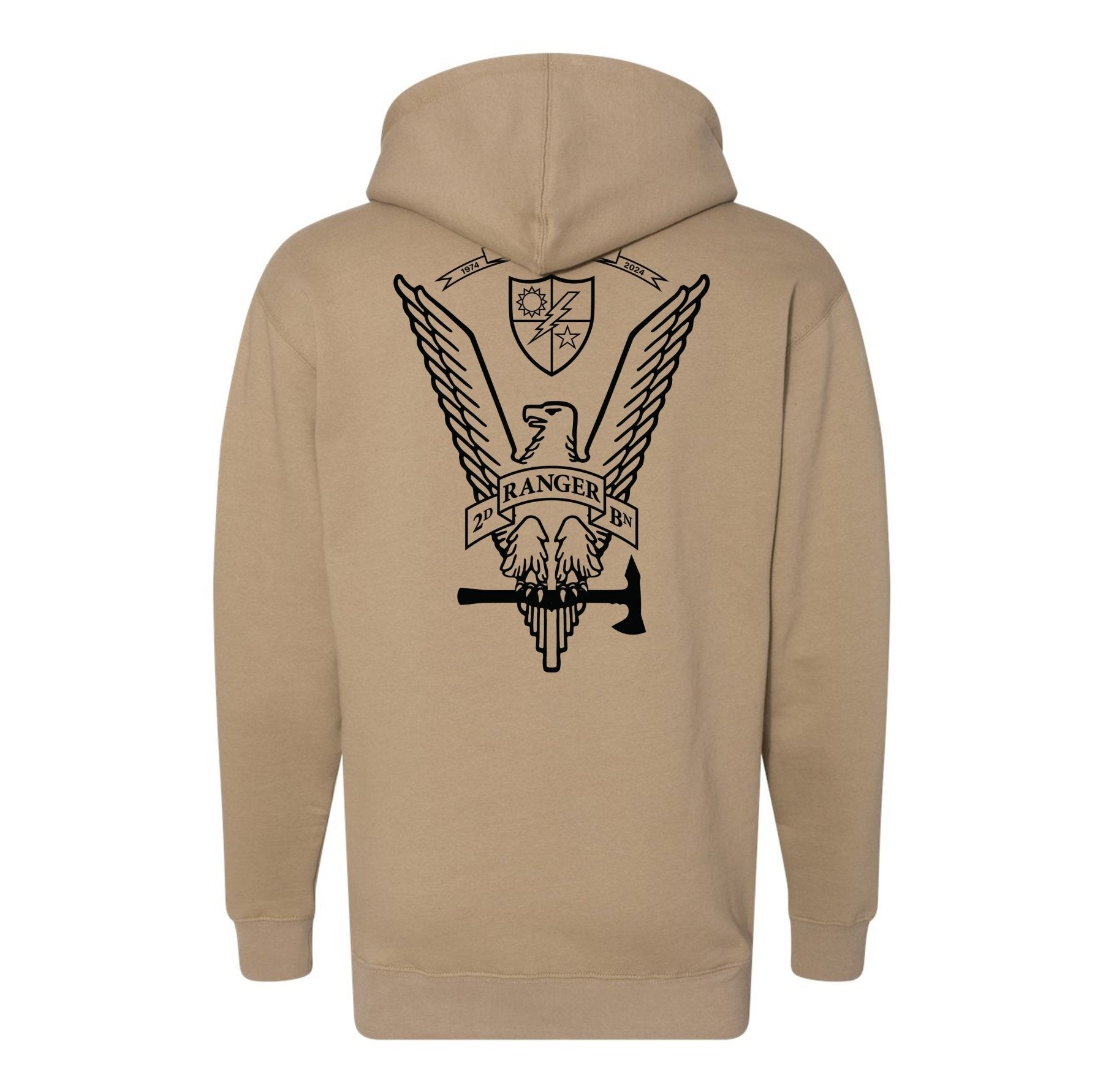 2D Batt 50th Anniversary Tomahawk Eagle Hoodie - Small - Hoodie