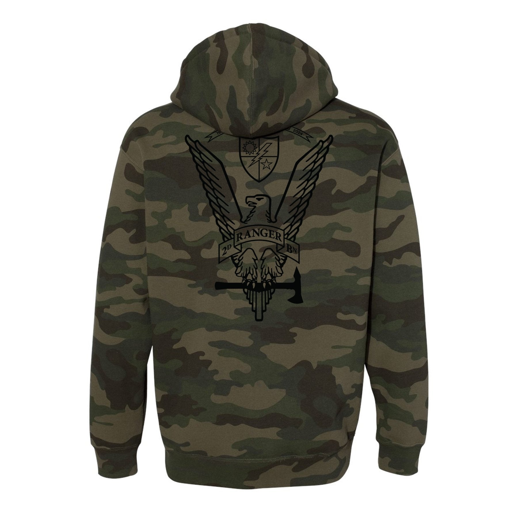 2D Batt 50th Anniversary Tomahawk Eagle Hoodie - Small - Hoodie