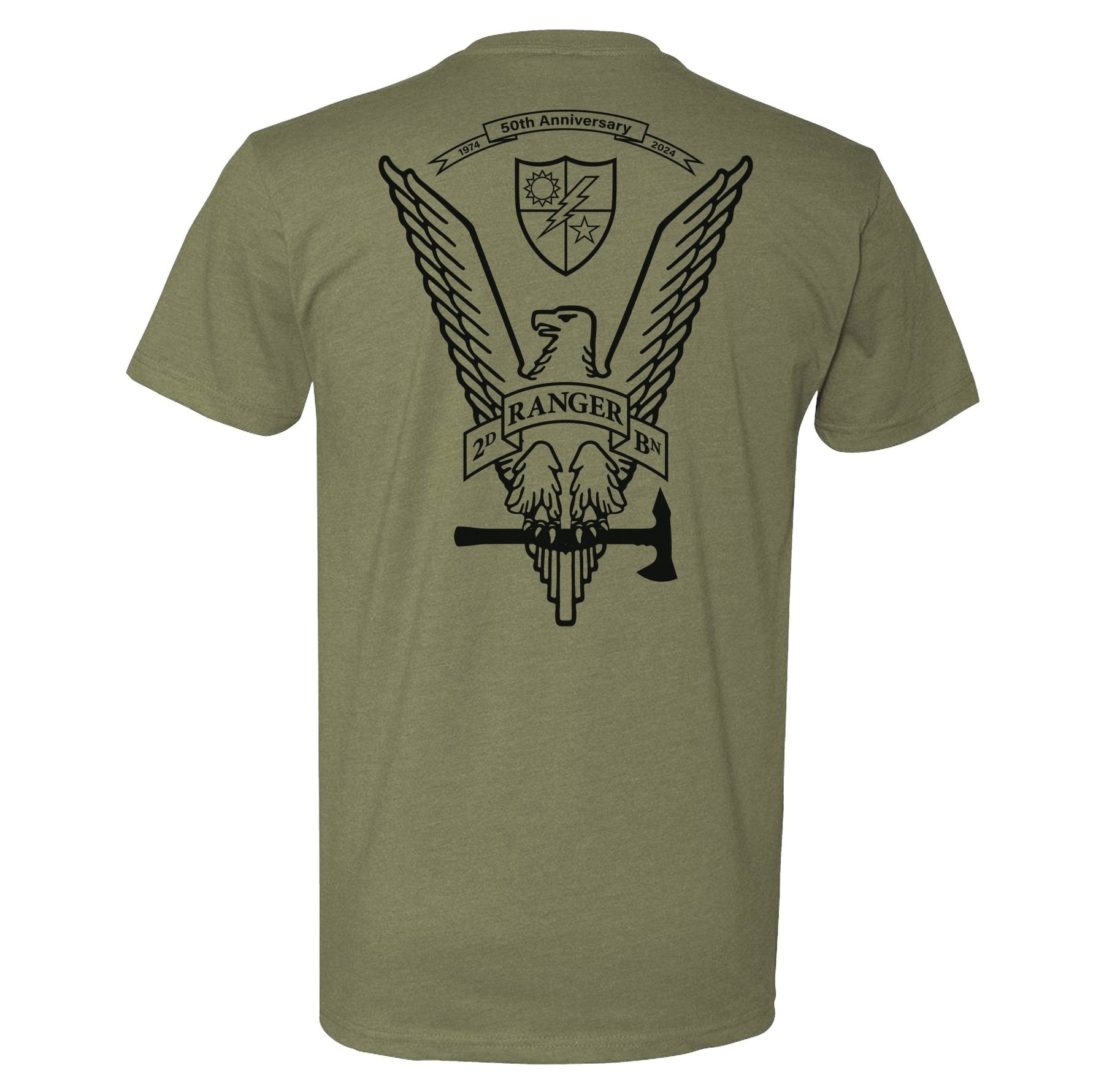 2D Batt 50th Anniversary Tomahawk Eagle Shirt - Small - Shirt