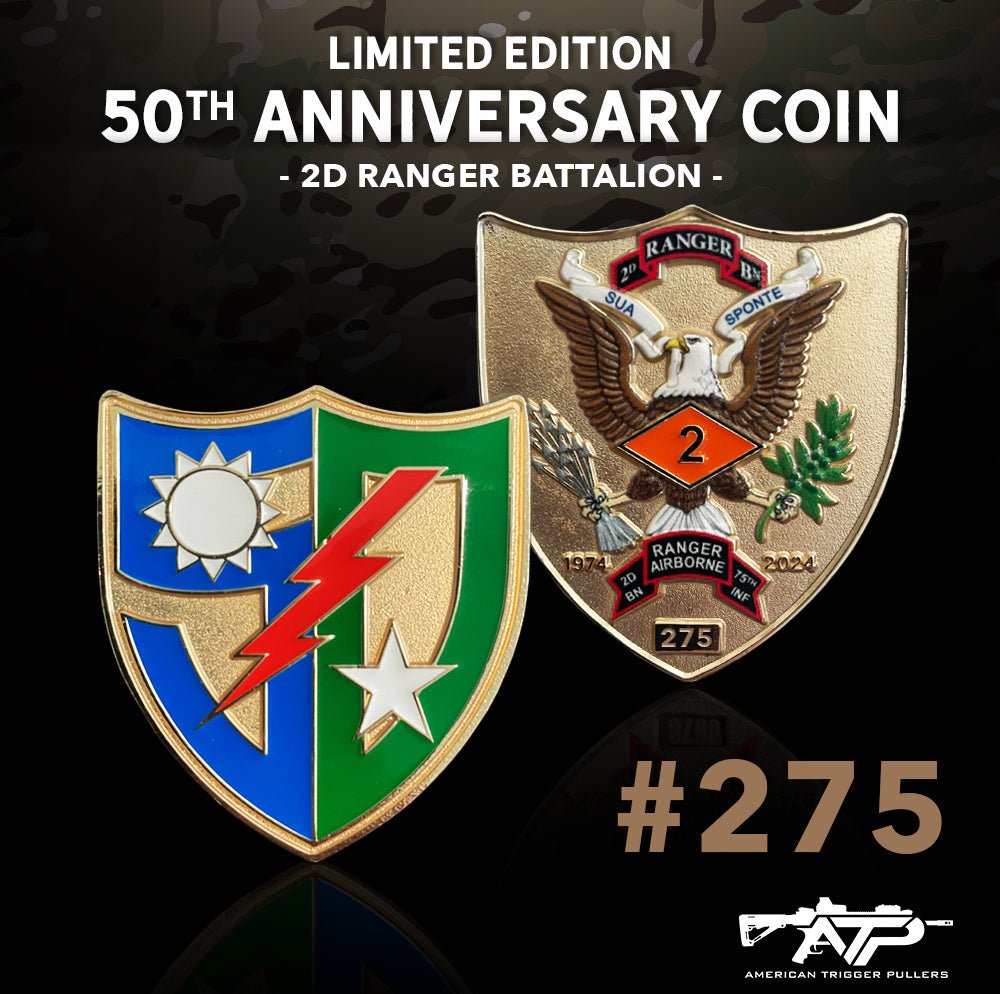 2D Batt Diamond 50th Anniversary DUI Coin - #275 - Coin