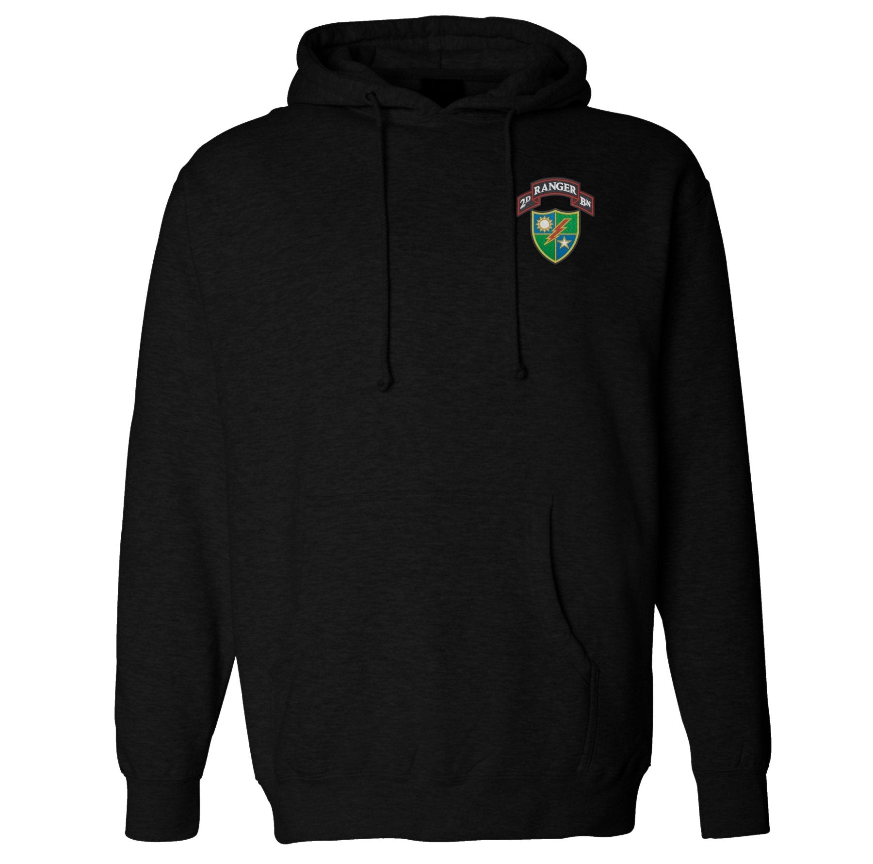 2D Batt Embroidered Hoodie - Small - Hoodie