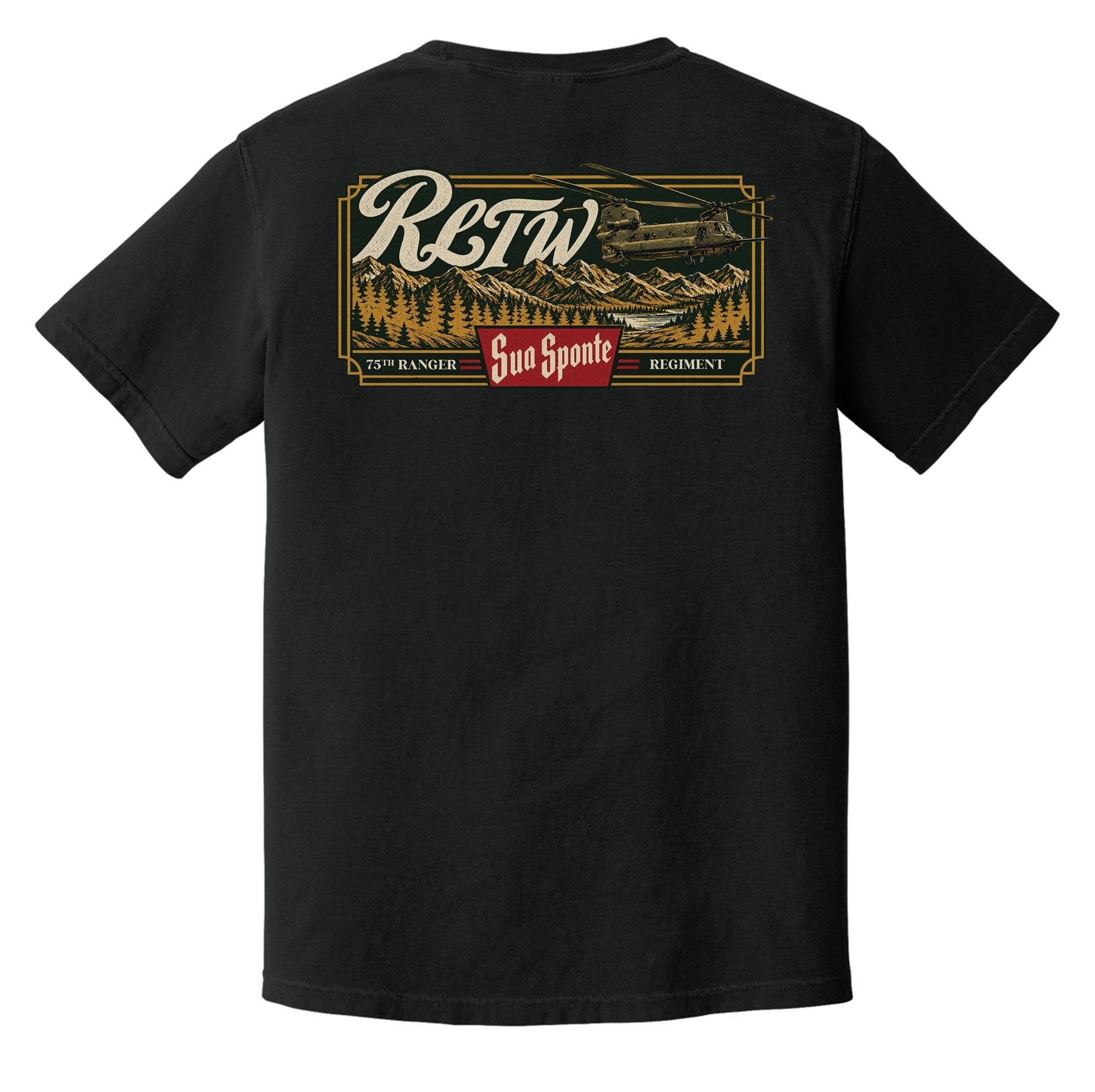 2D Batt Wilderness Heavyweight Tee - Small - Shirt