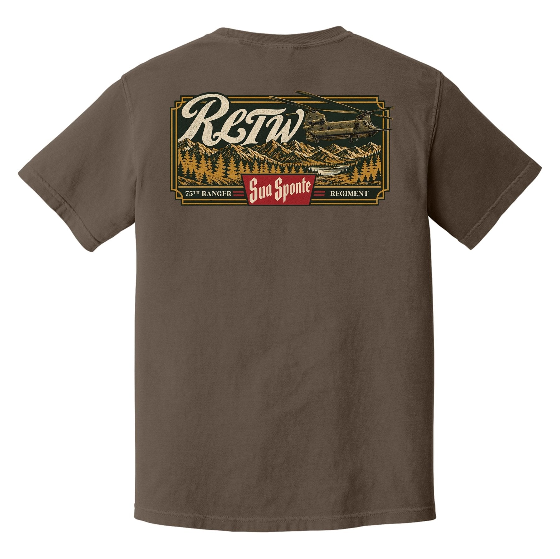2D Batt Wilderness Heavyweight Tee - Small - Shirt