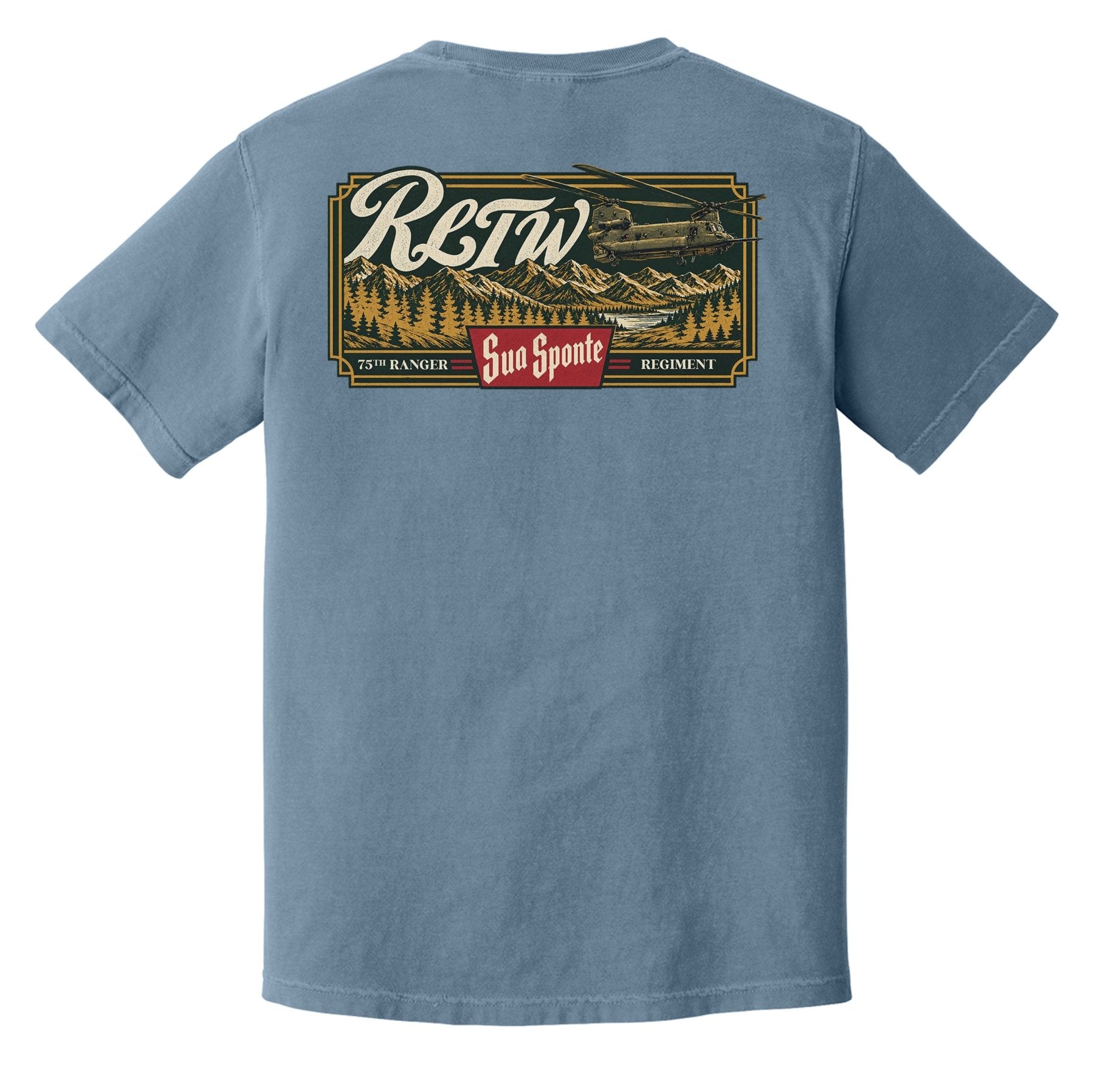 2D Batt Wilderness Heavyweight Tee - Small - Shirt