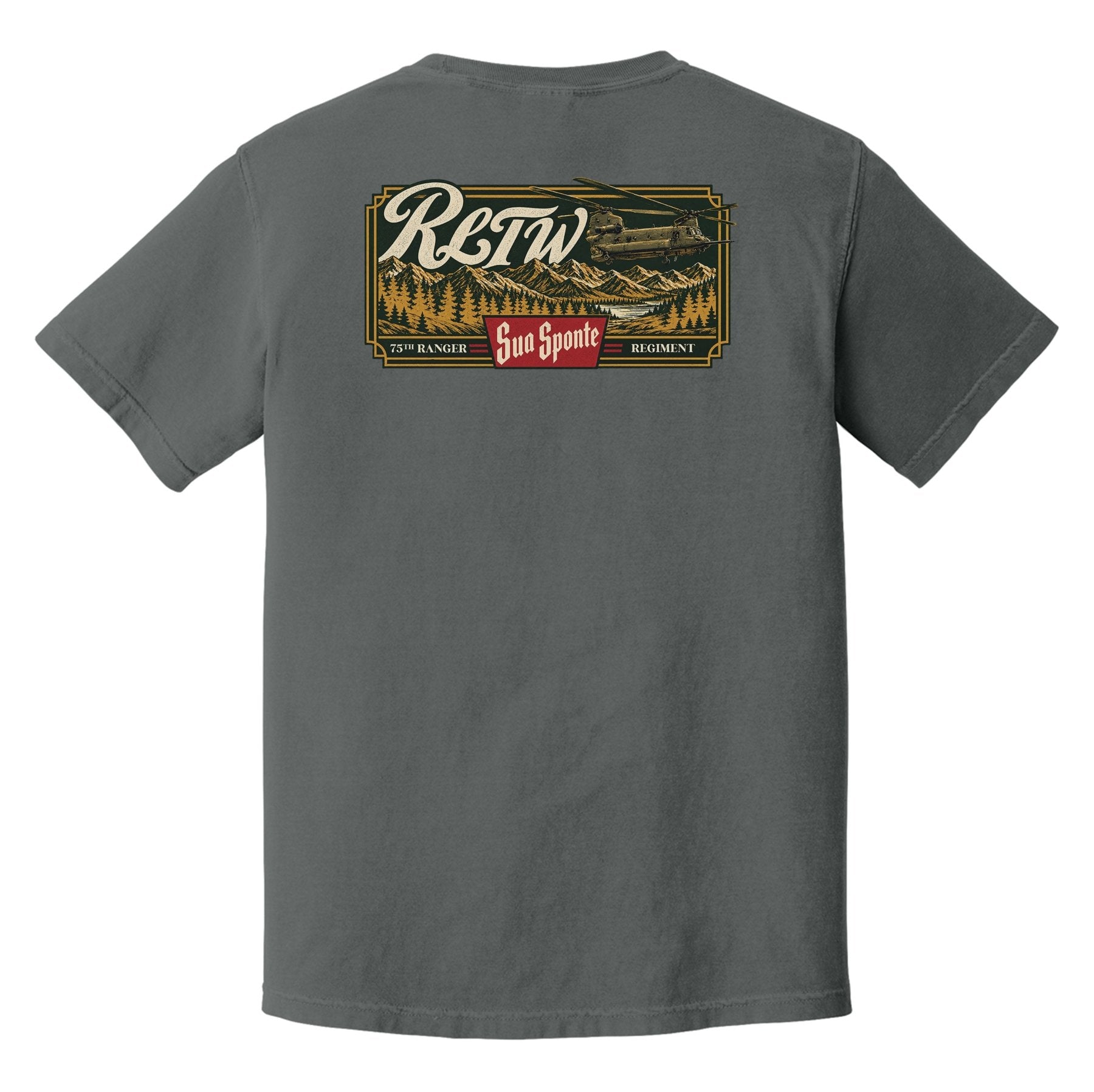 2D Batt Wilderness Heavyweight Tee - Small - Shirt