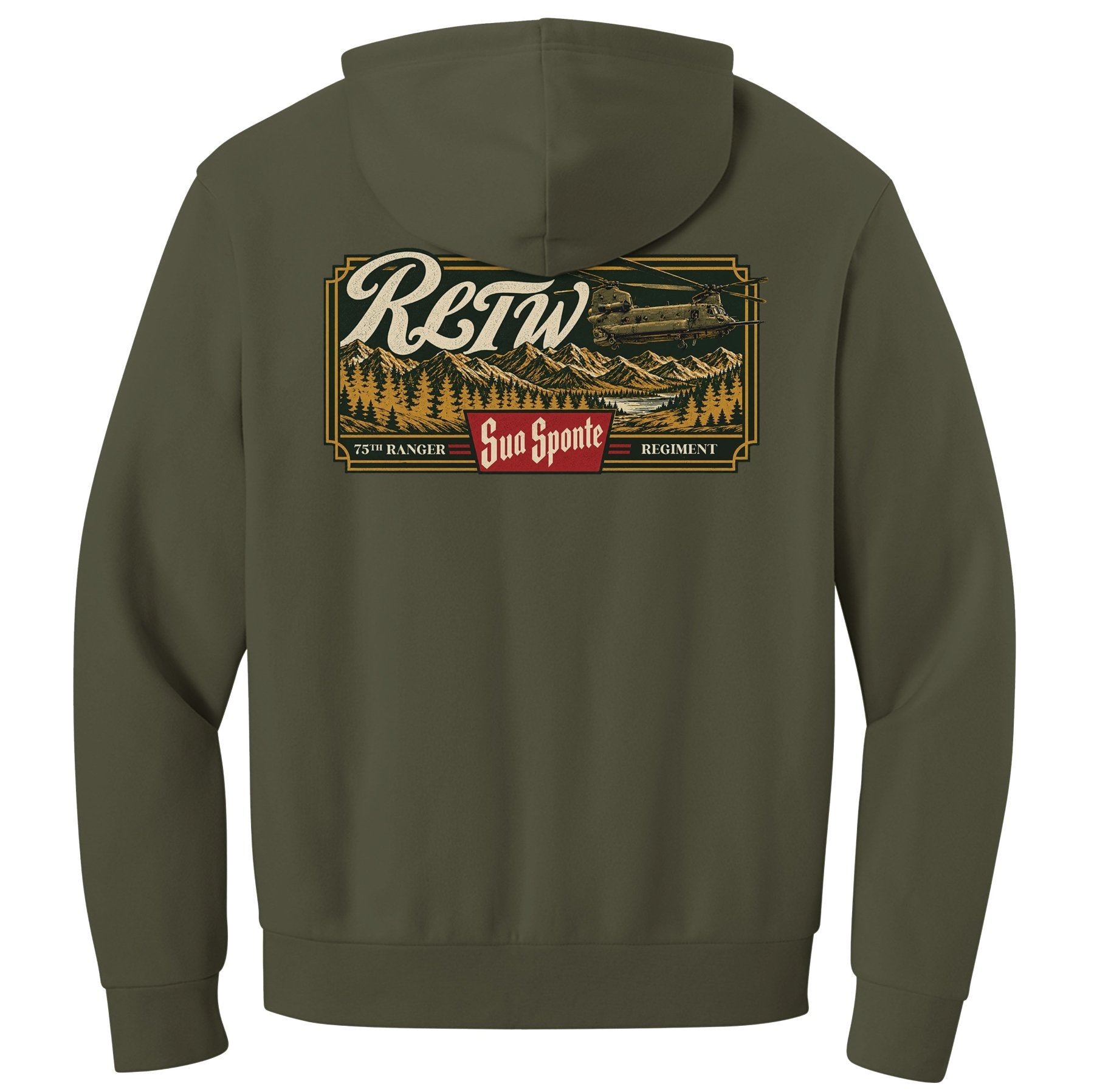 2D Batt Wilderness Hoodie - Small - Hoodie