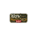 2D Batt Wilderness Sticker - 4" - Sticker