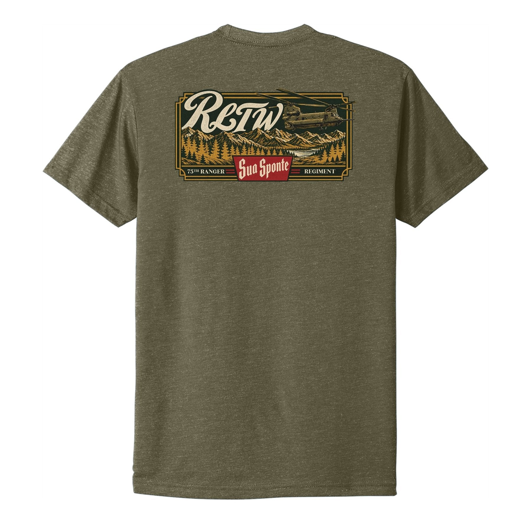 2D Batt Wilderness Tee - Small - Shirt