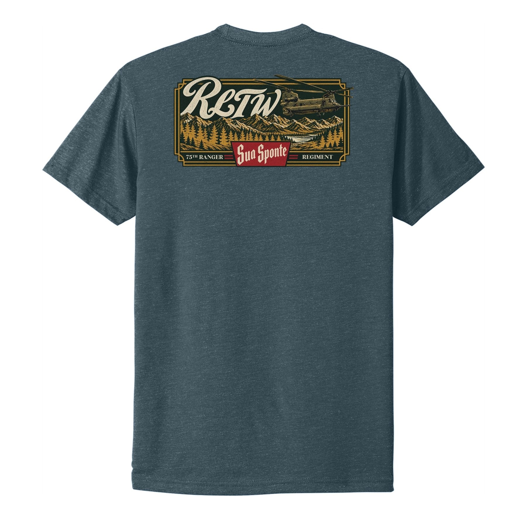 2D Batt Wilderness Tee - Small - Shirt