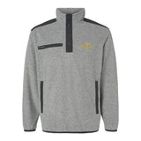 2nd Batt Ranger Diamond Embroidered Melange Fleece Pullover