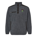 2nd Batt Ranger Scroll DUI Embroidered Melange Fleece Pullover - Small - Fleece