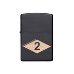 2nd Batt RGR Diamond Lighter - Matte Black - Lighter
